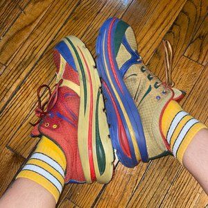 *rare* Hoka One One X Engineered Garments Bondi B 10 Primary Colors Multi